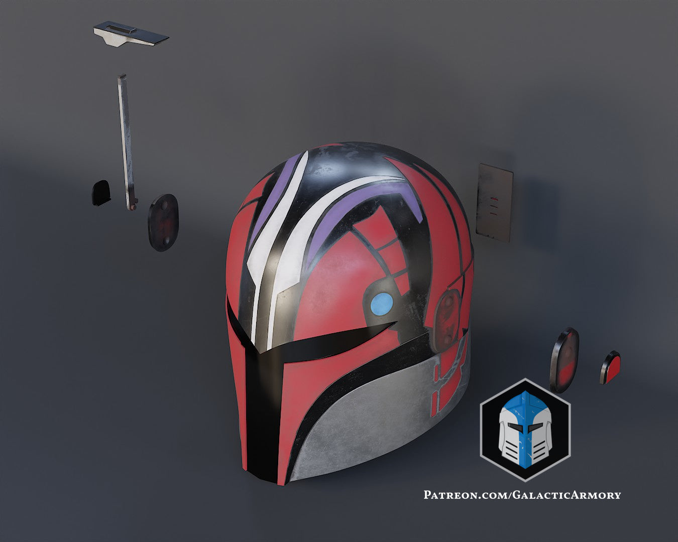 Sabine Wren Helmet 3D Print Files Galactic Armory