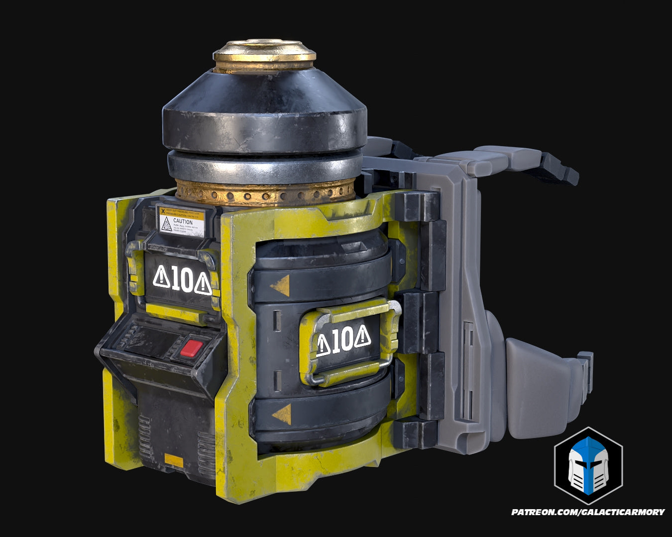 Helldivers 2 - Hellbomb Backpack - 3D Print Files