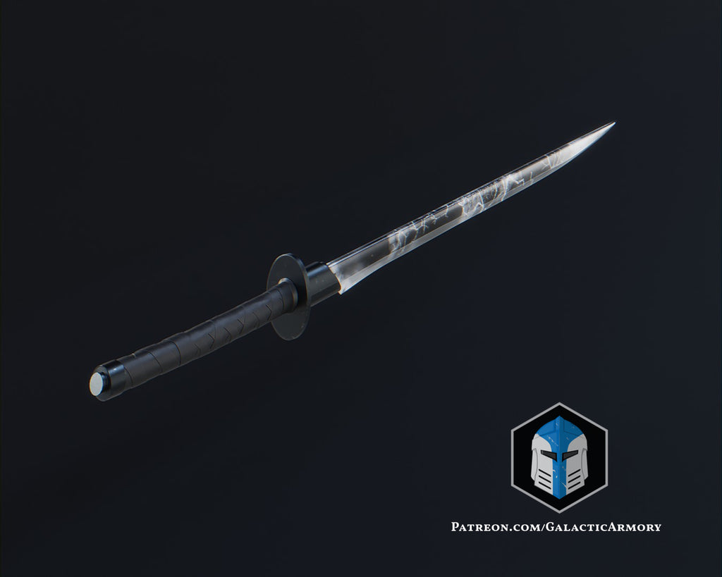 Bartok Medieval Darksaber Sword - 3D Print Files - Patreon Exclusive ...