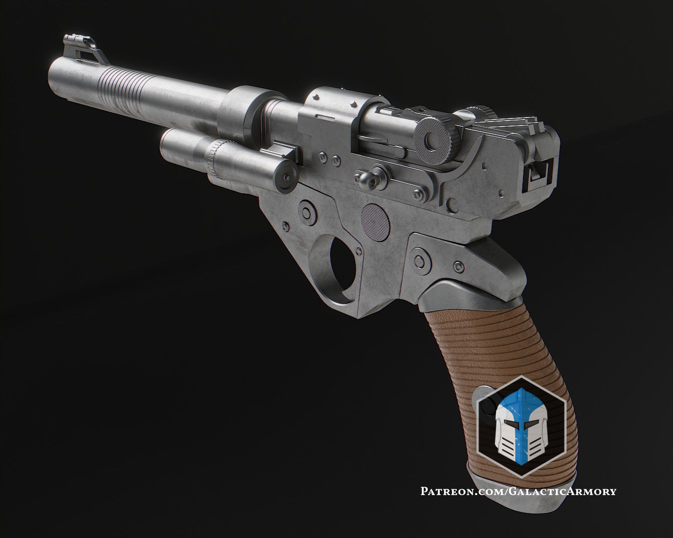 Jedi Survivor Arakyd Heavy Blaster 3D Print Files Galactic Armory