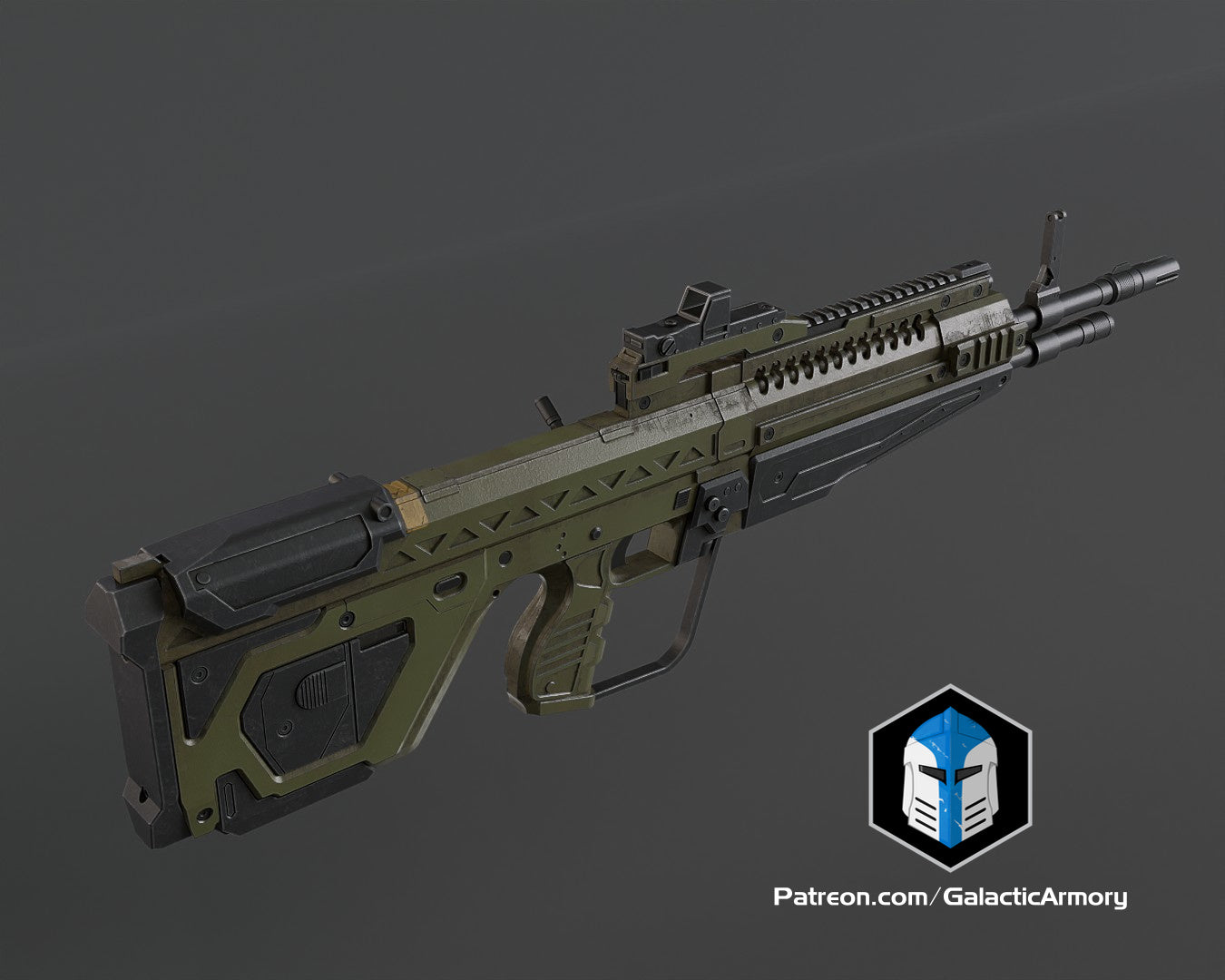 Infinity Battle Rifle Infinite Bandit - 3D Print Files – Galactic Armory