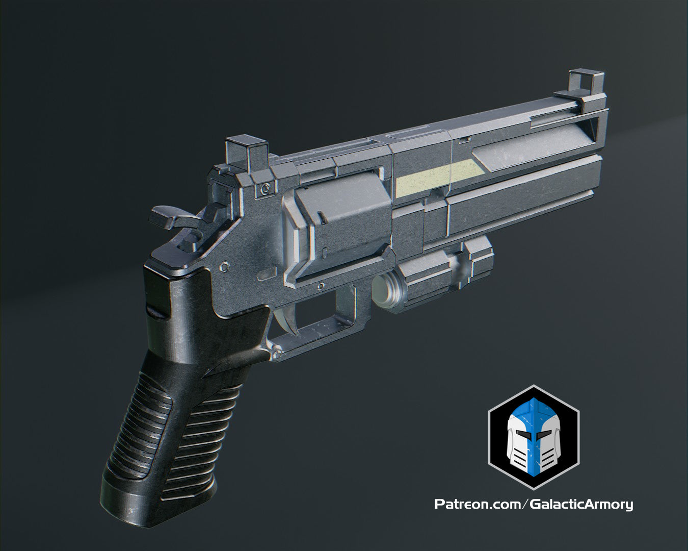 Helldivers 2 - Senator Revolver Pistol - 3D Print Files