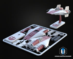 A-Wing Vehicle Kit Card - 3D Print Files