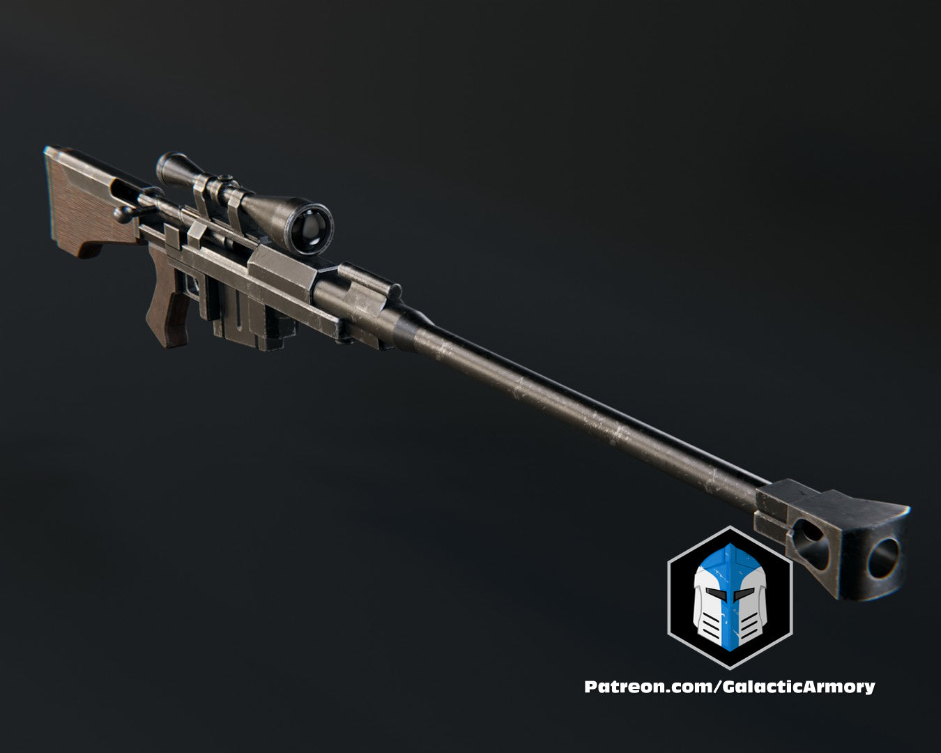 Fallout Anti-Materiel Rifle - 3D Print Files