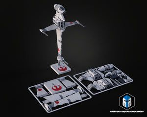 B-Wing Vehicle Kit Card - 3D Print Files