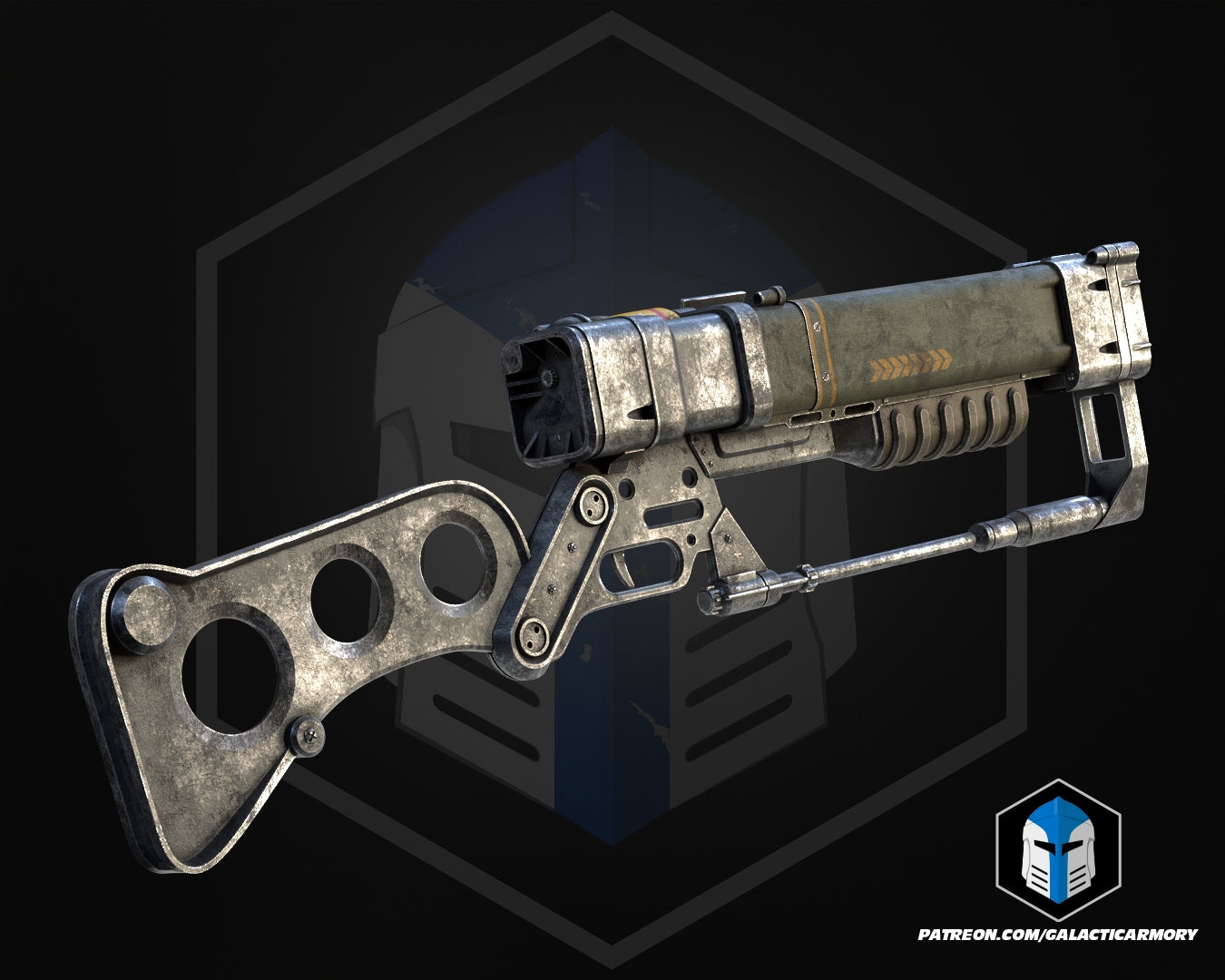 Combat Armor and Laser Rifle - 3D Print Files