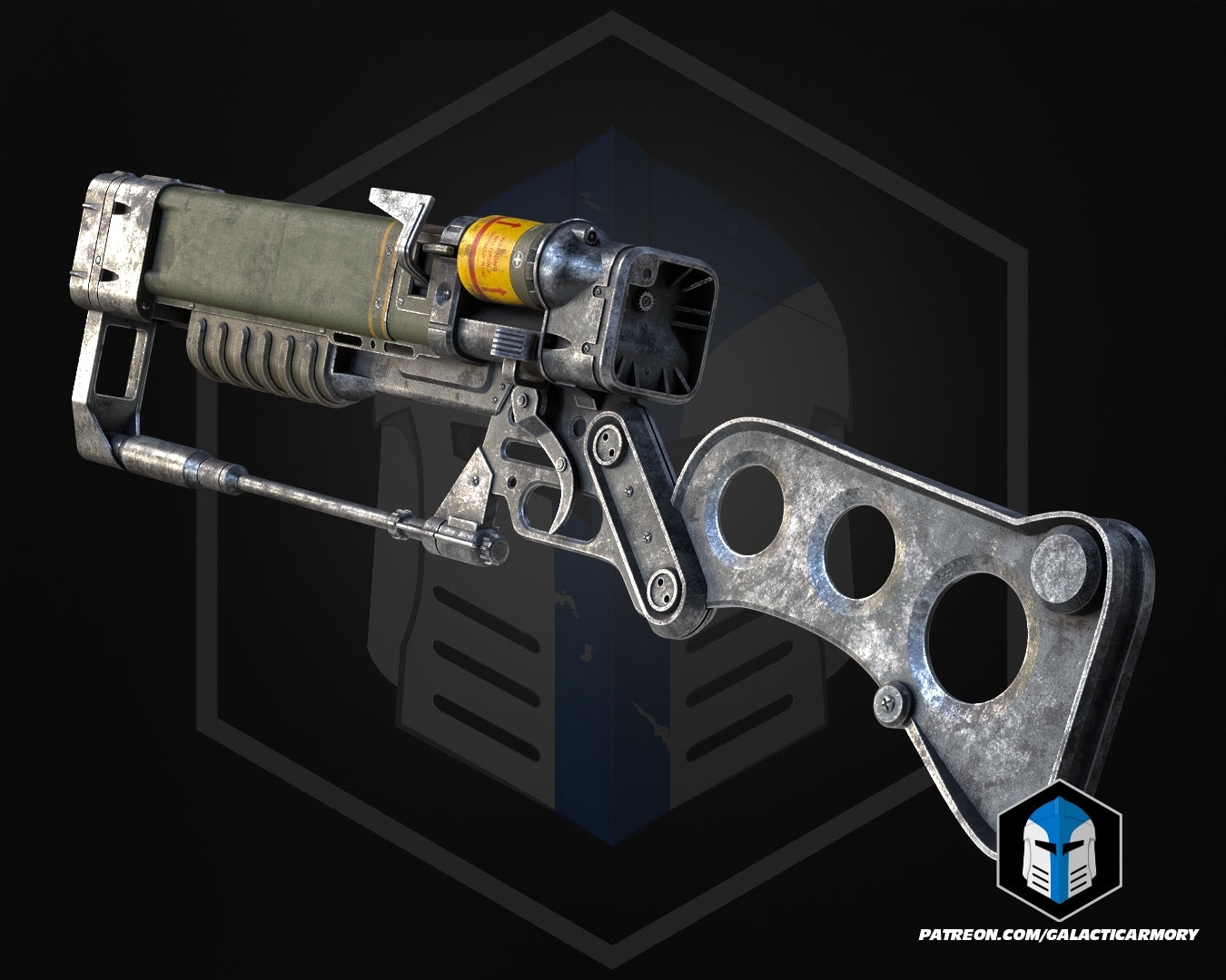 Combat Armor and Laser Rifle - 3D Print Files