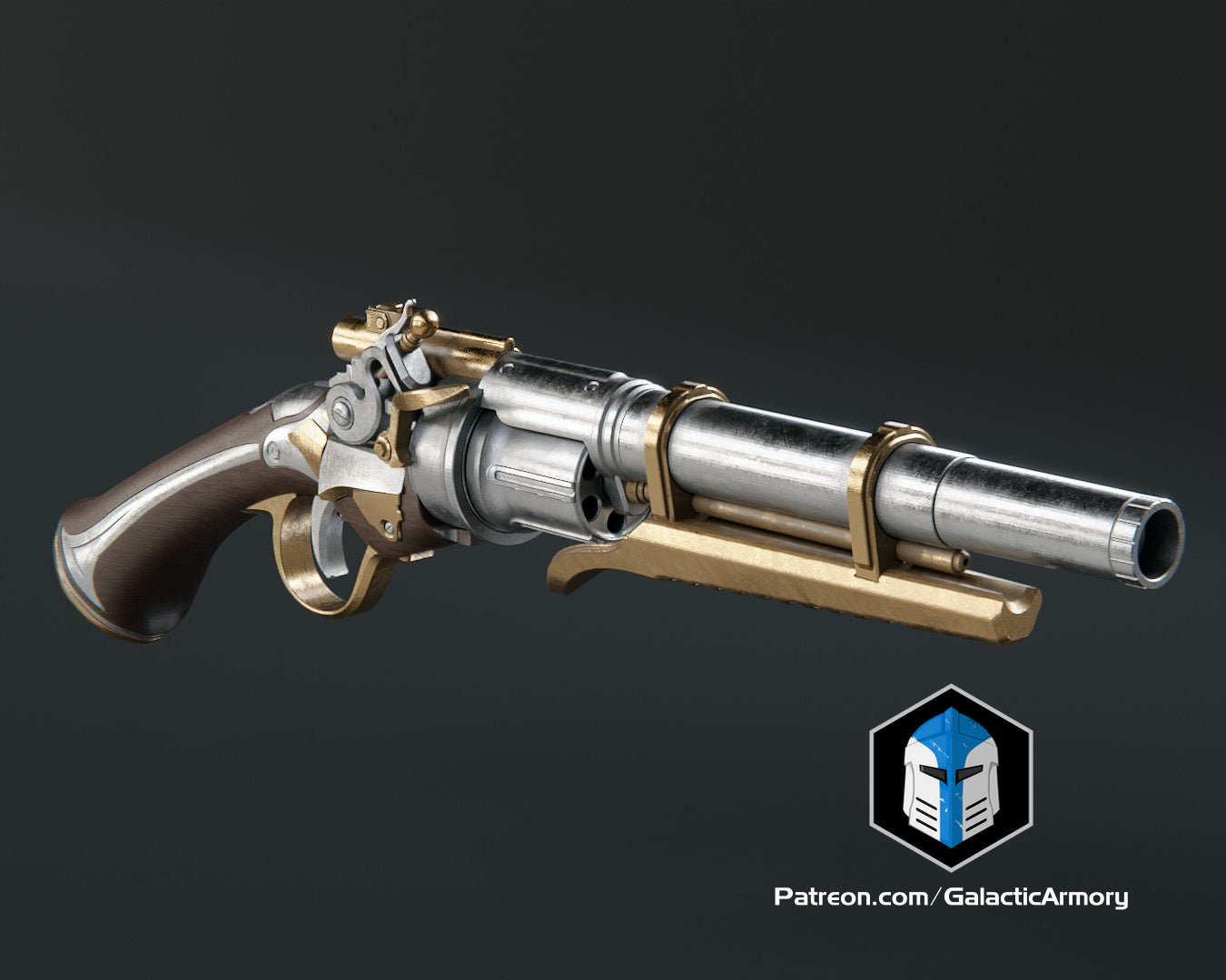 Flintlock Blaster - 3D Print Files