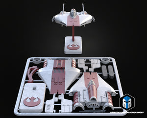 A-Wing Vehicle Kit Card - 3D Print Files