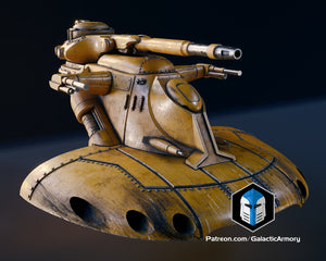 1:48 Scale Floating AAT Tank - 3D Print Files