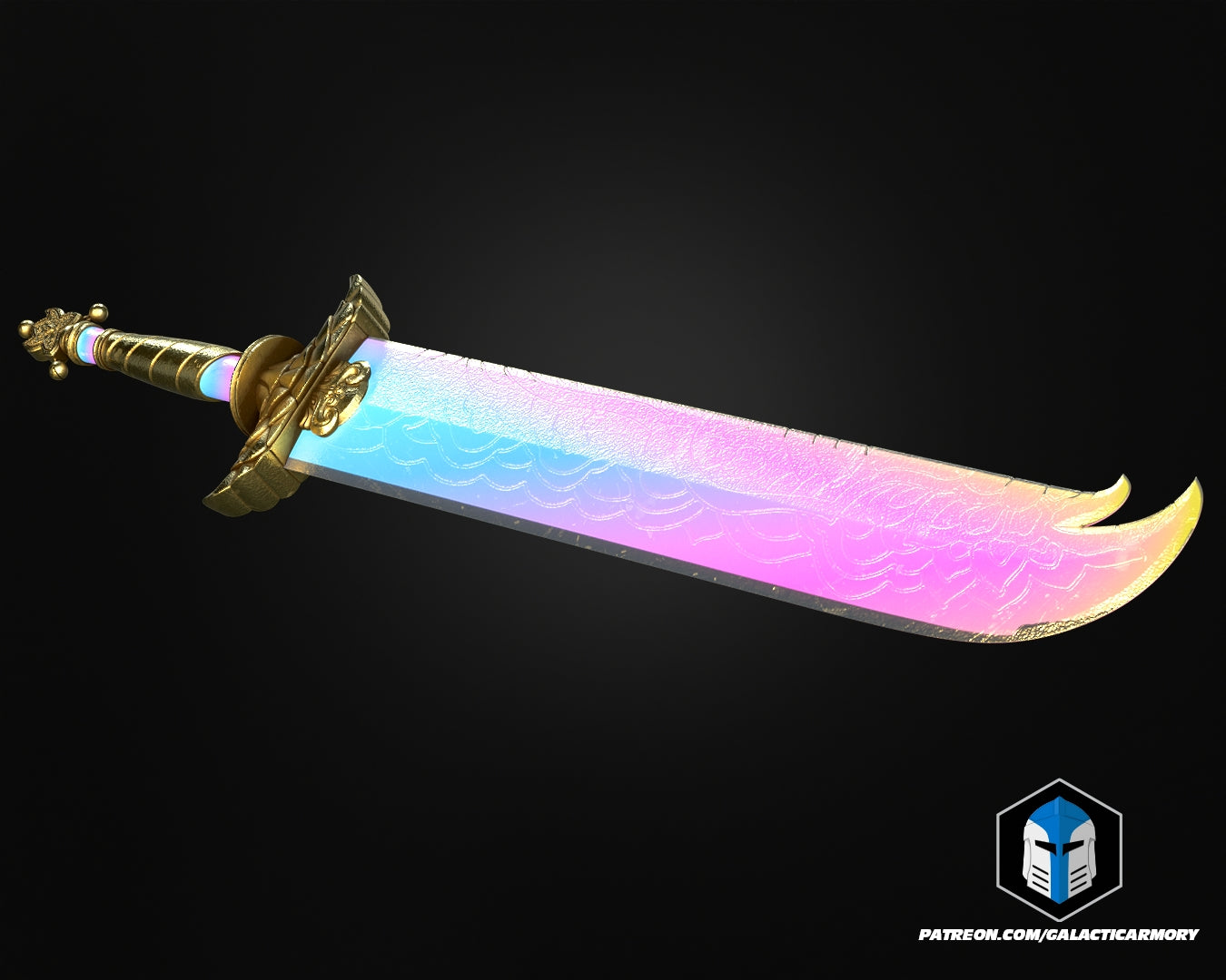 KPop Demon Hunters Rumi Armor and Swords - 3D Print Files