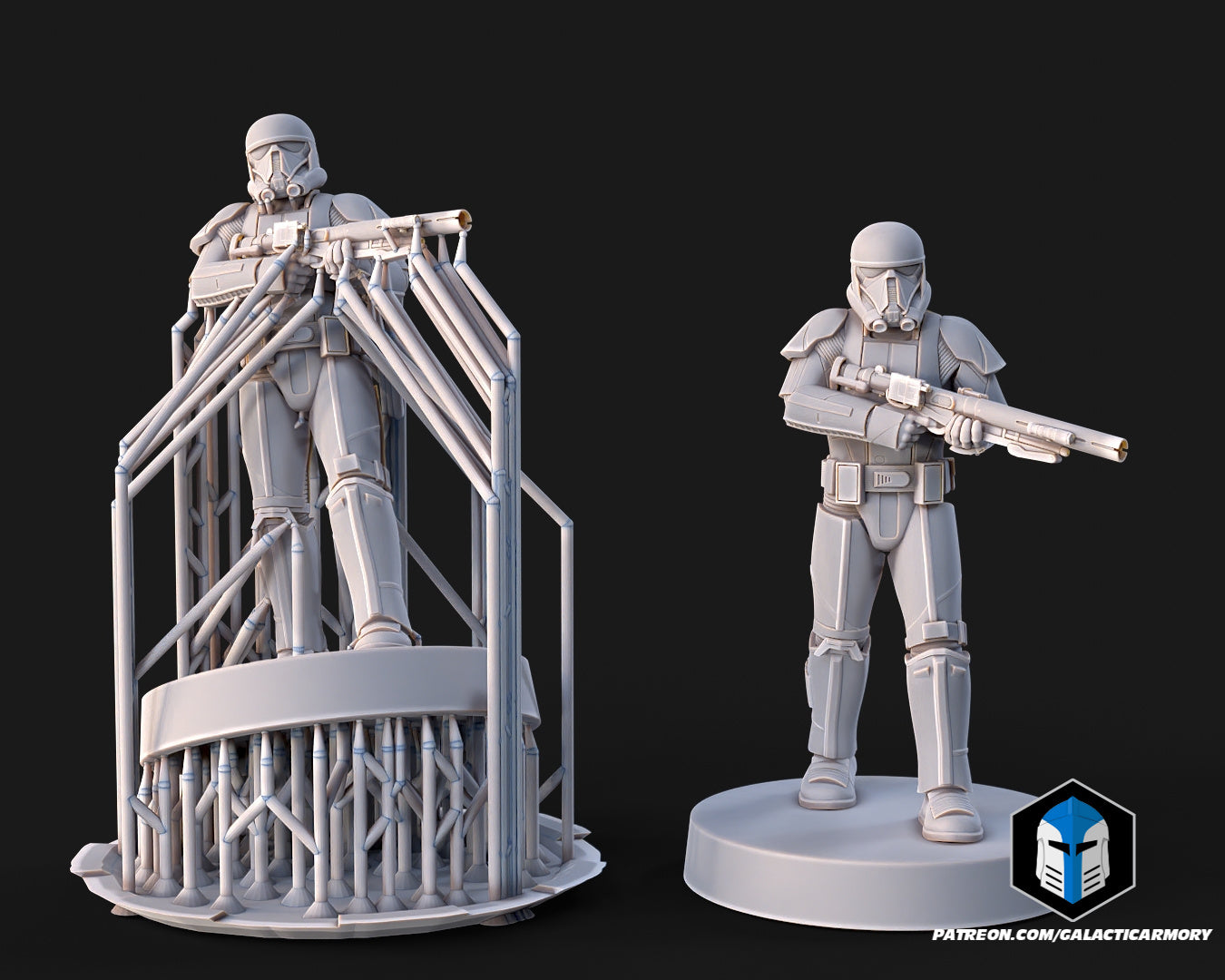 1:48 Scale Death Troopers - 3D Print Files