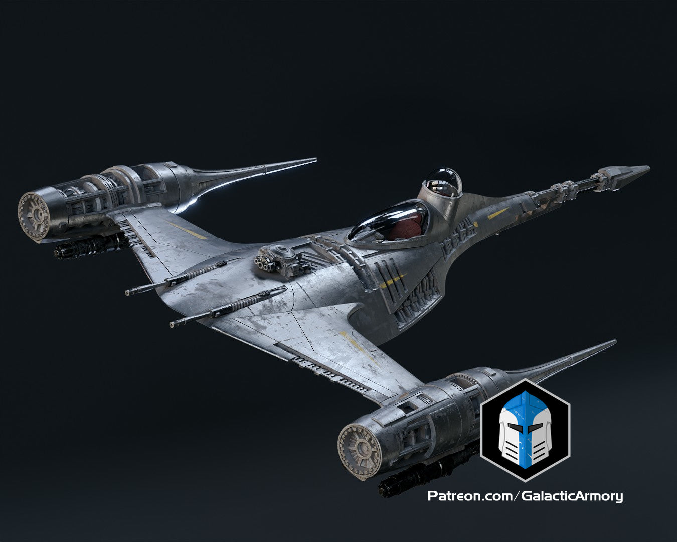 Mandos N-1 Starfighter - 3D-Druckdateien