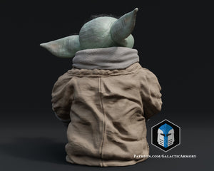 Grogu and Babu Figurine - Pose 1 - 3D Print Files