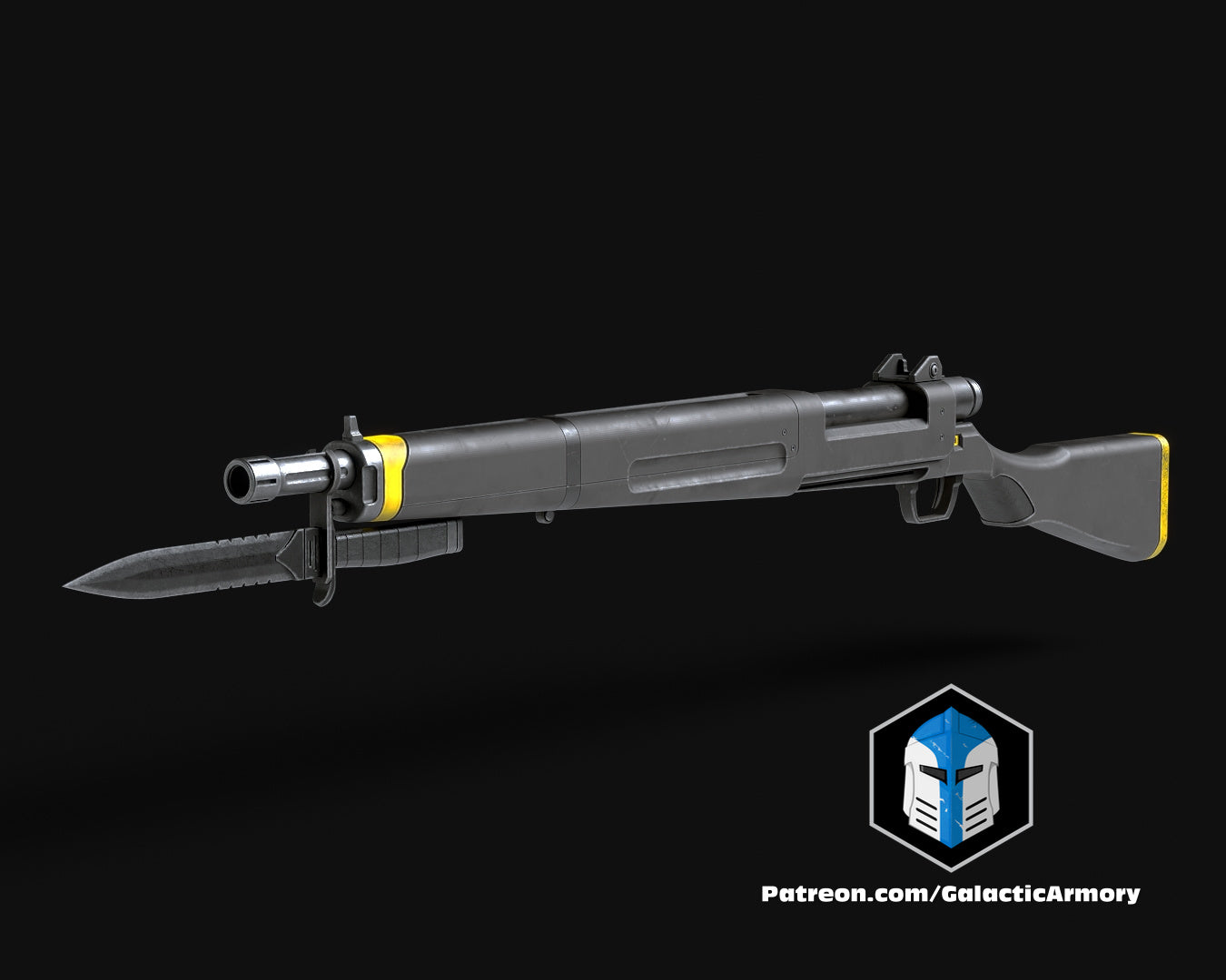 Helldivers 2 - Constitution Rifle - 3D Print Files