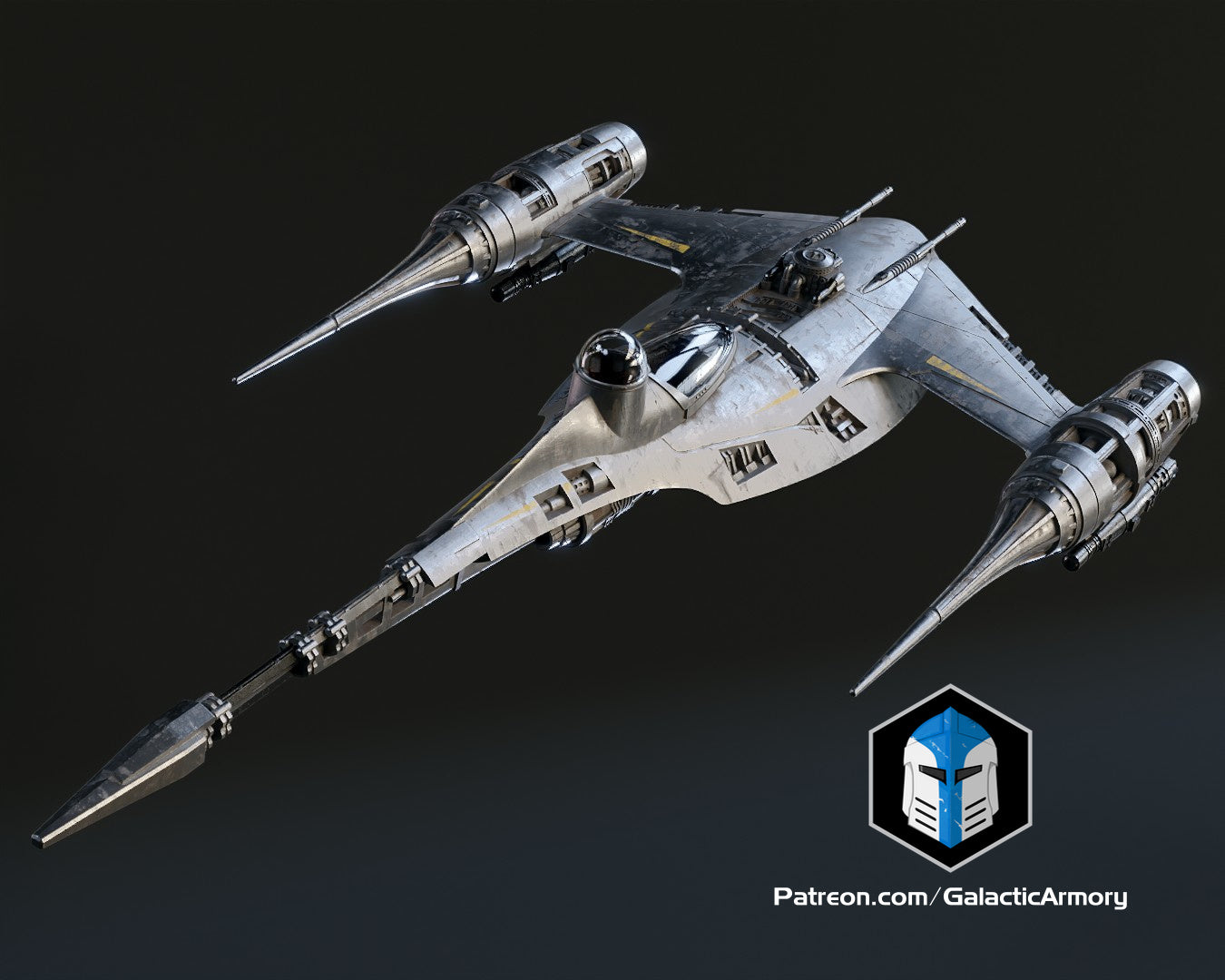 Mandos N-1 Starfighter - 3D-Druckdateien