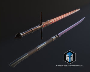 Bartok Medieval Revan Swords - 3D Print Files - Patreon Exclusive