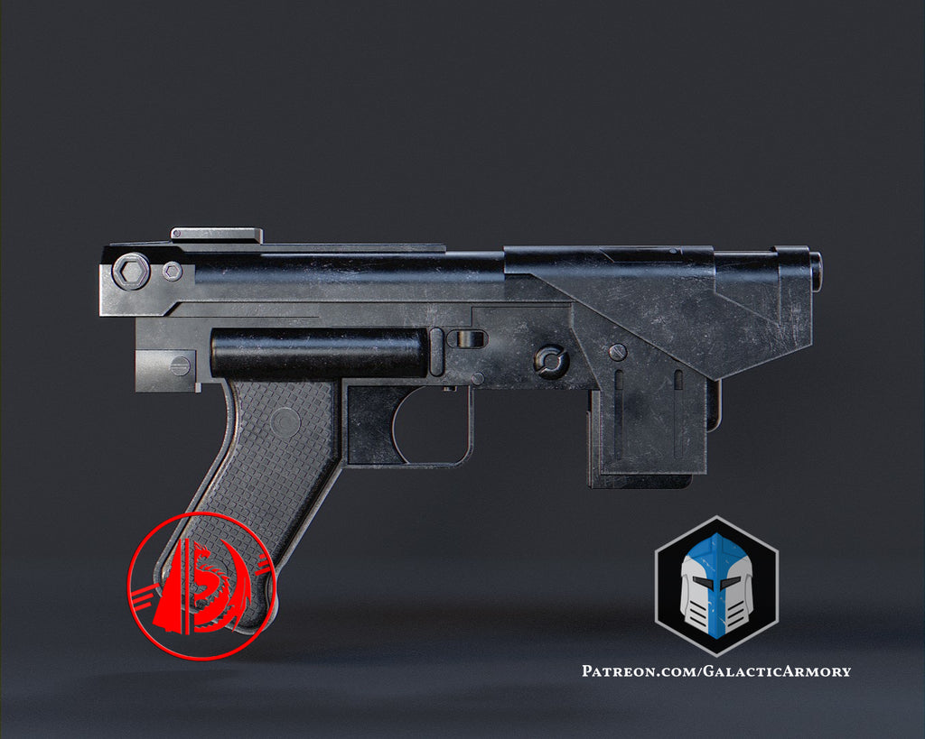 Imperial Mandalorian Commando Blaster - 3D Print Files β Galactic Armory