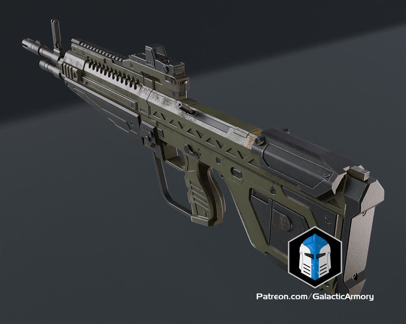 Infinity Battle Rifle Infinite Bandit - 3D Print Files – Galactic Armory