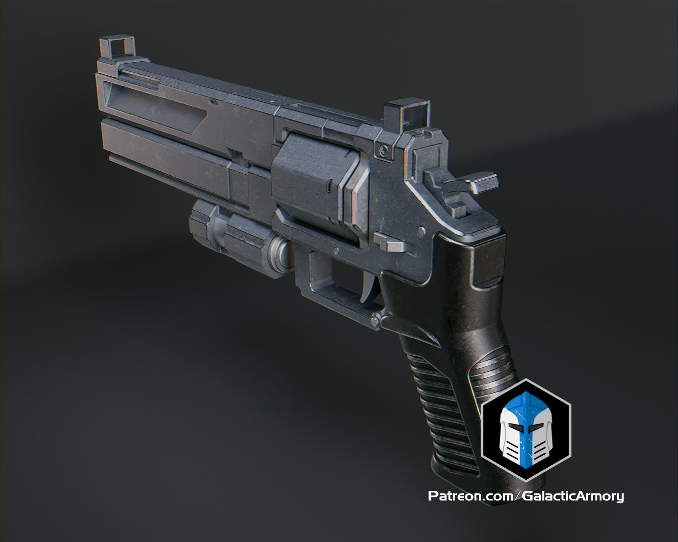 Helldivers 2 - Senator Revolver Pistol - 3D Print Files