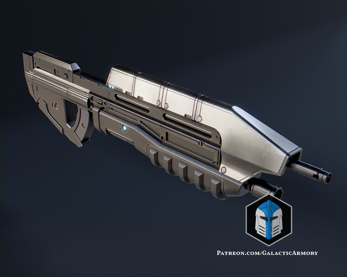 Halo 3 Assault Rifle - 3D Print Files