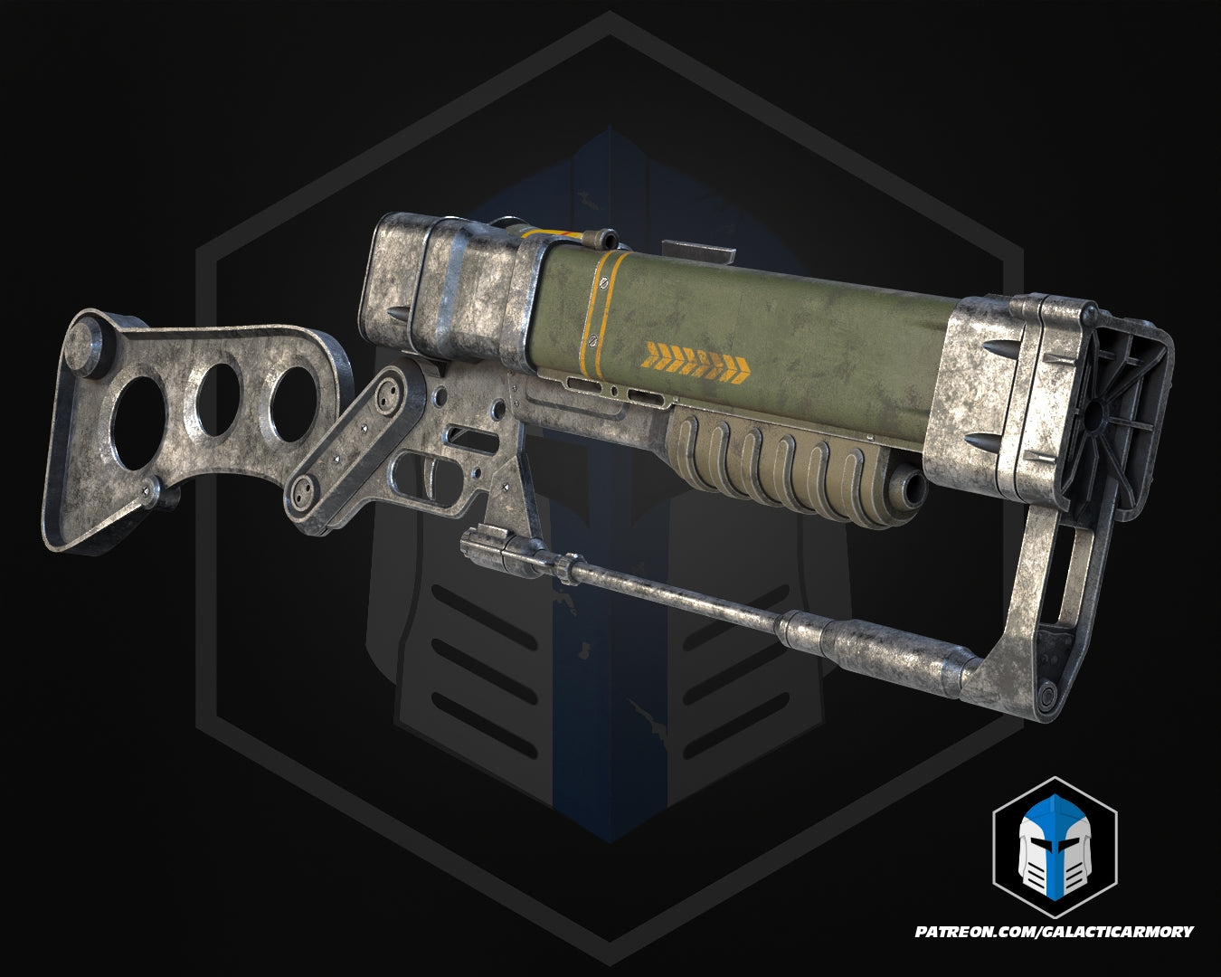 Combat Armor and Laser Rifle - 3D Print Files