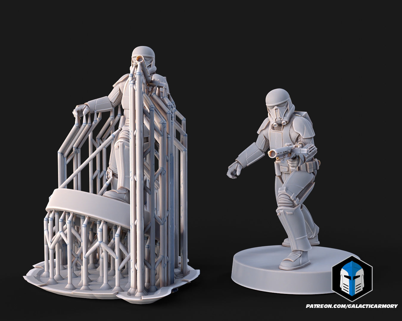 1:48 Scale Death Troopers - 3D Print Files