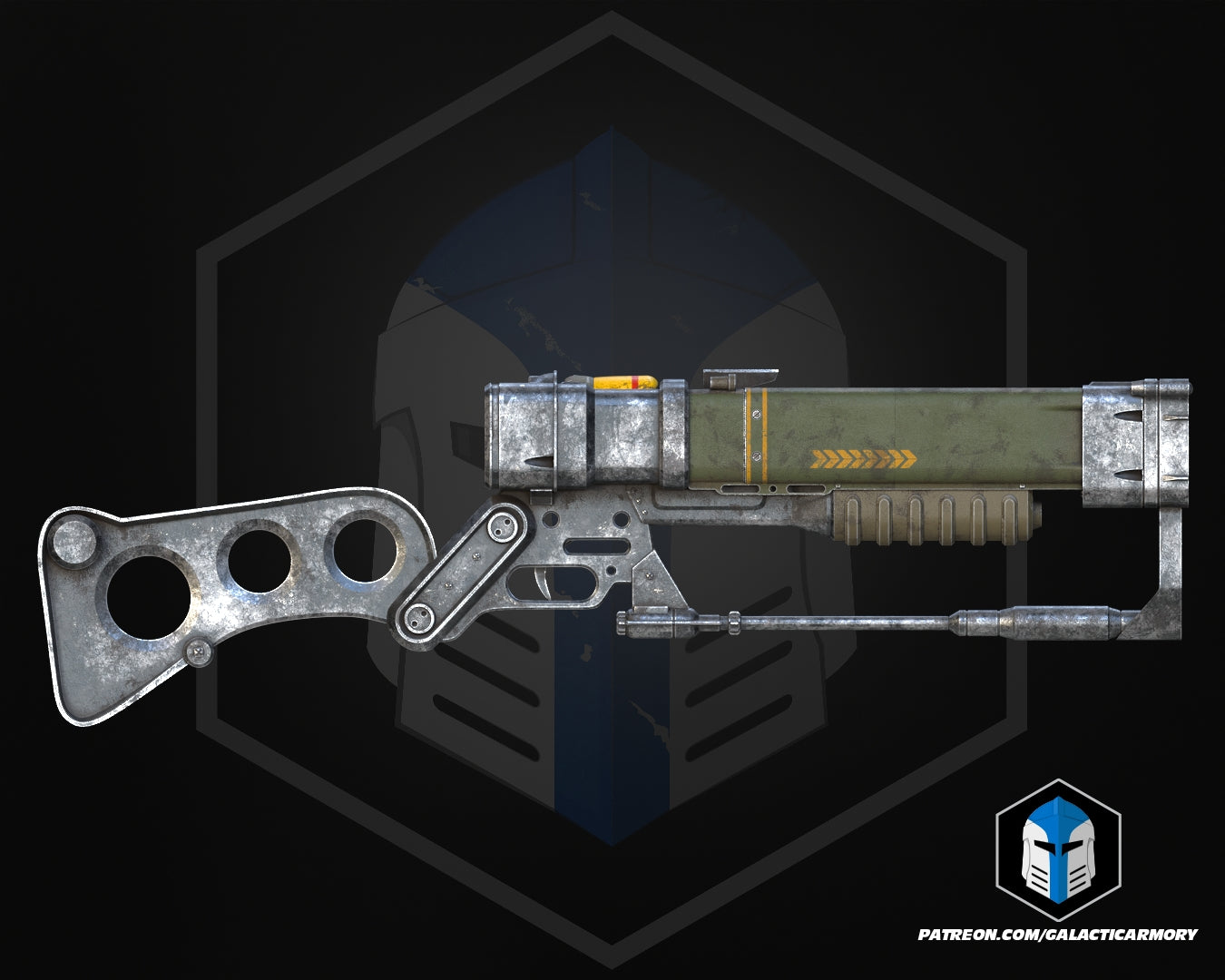 Combat Armor and Laser Rifle - 3D Print Files