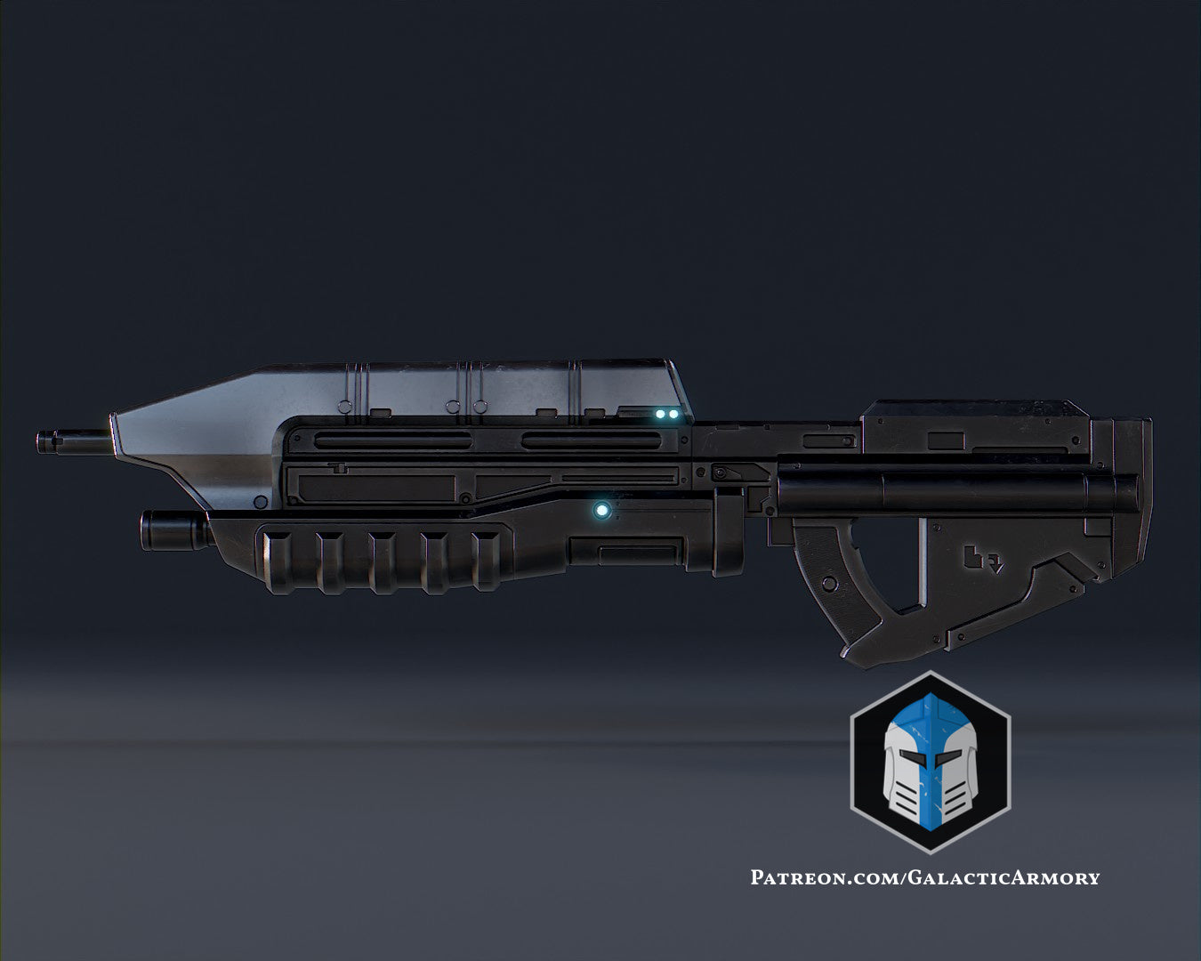 Halo 3 Assault Rifle - 3D Print Files