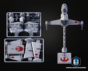 B-Wing Vehicle Kit Card - 3D Print Files