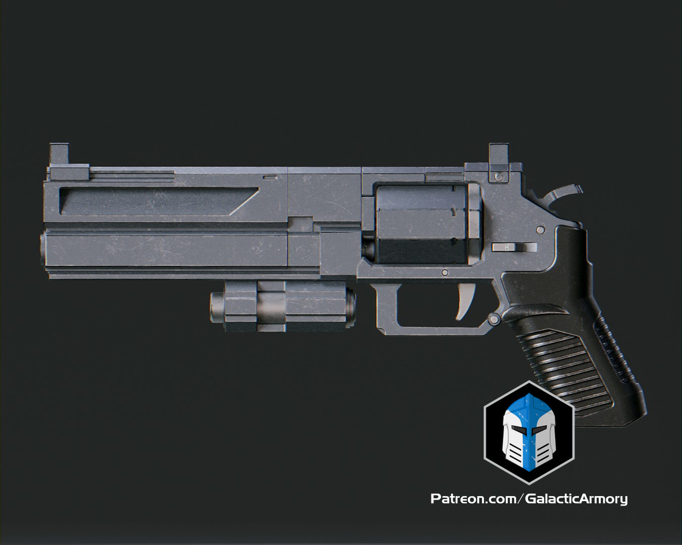 Helldivers 2 - Senator Revolver Pistol - 3D Print Files