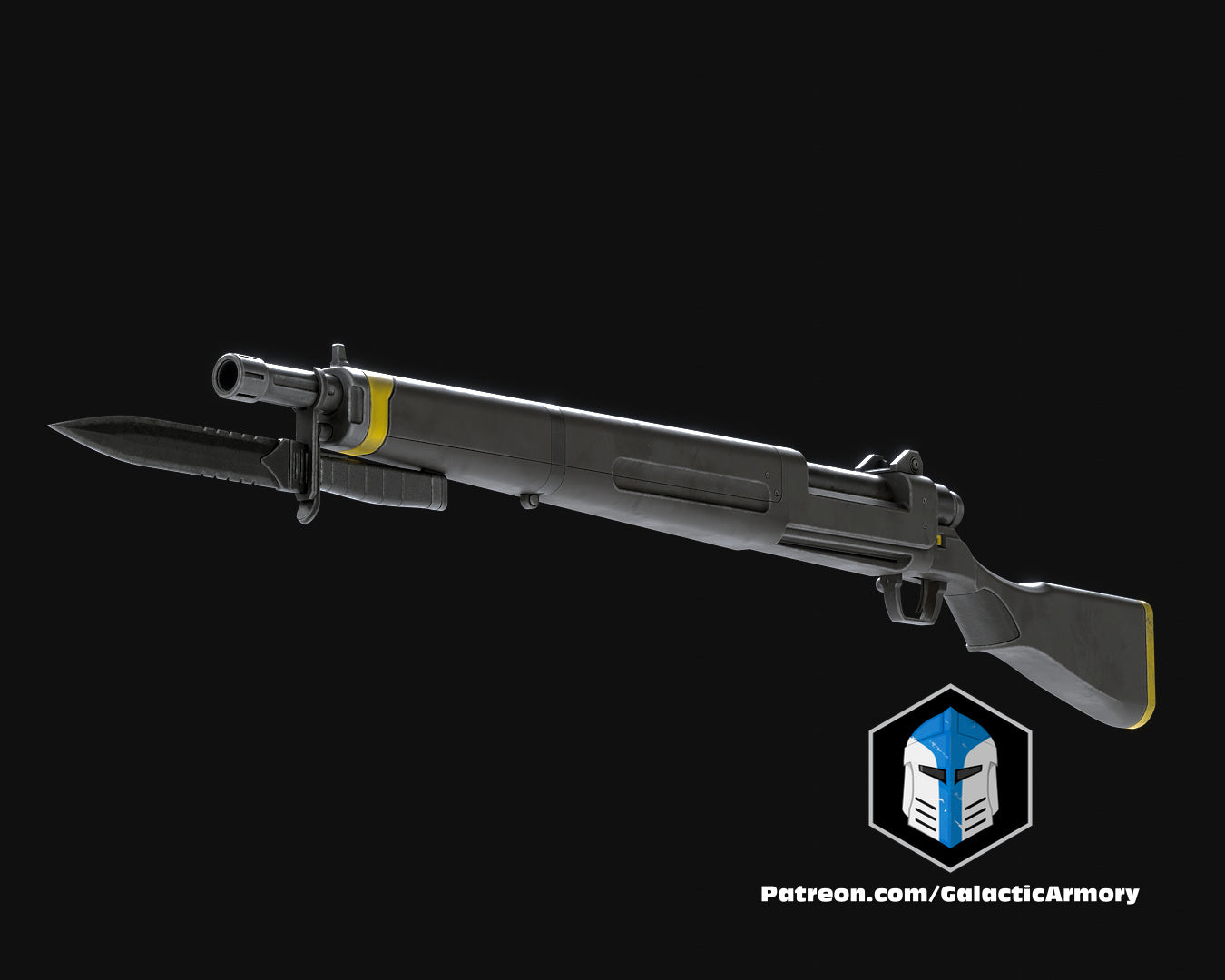 Helldivers 2 - Constitution Rifle - 3D Print Files