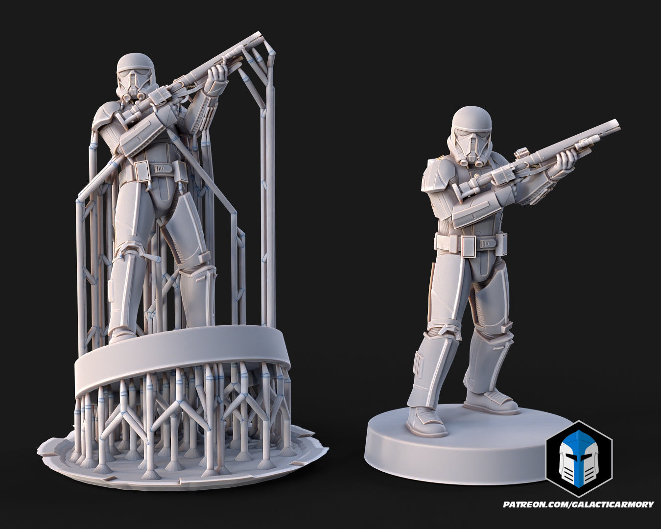 1:48 Scale Death Troopers - 3D Print Files