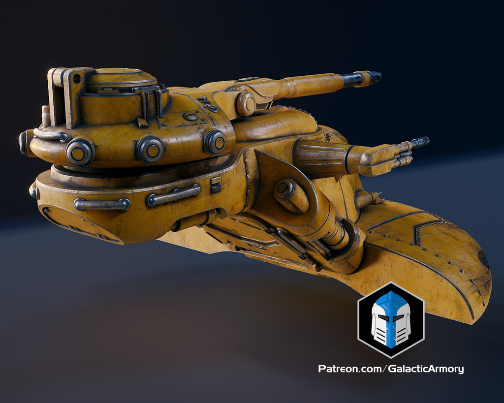 1:48 Scale Floating AAT Tank - 3D Print Files – Galactic Armory