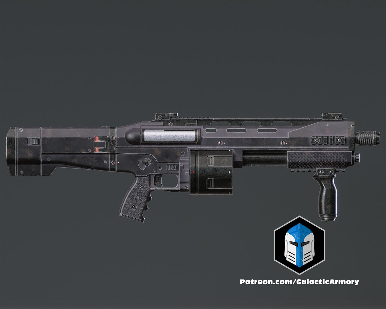 Halo Infinite Bulldog Shotgun - 3D-Druckdateien