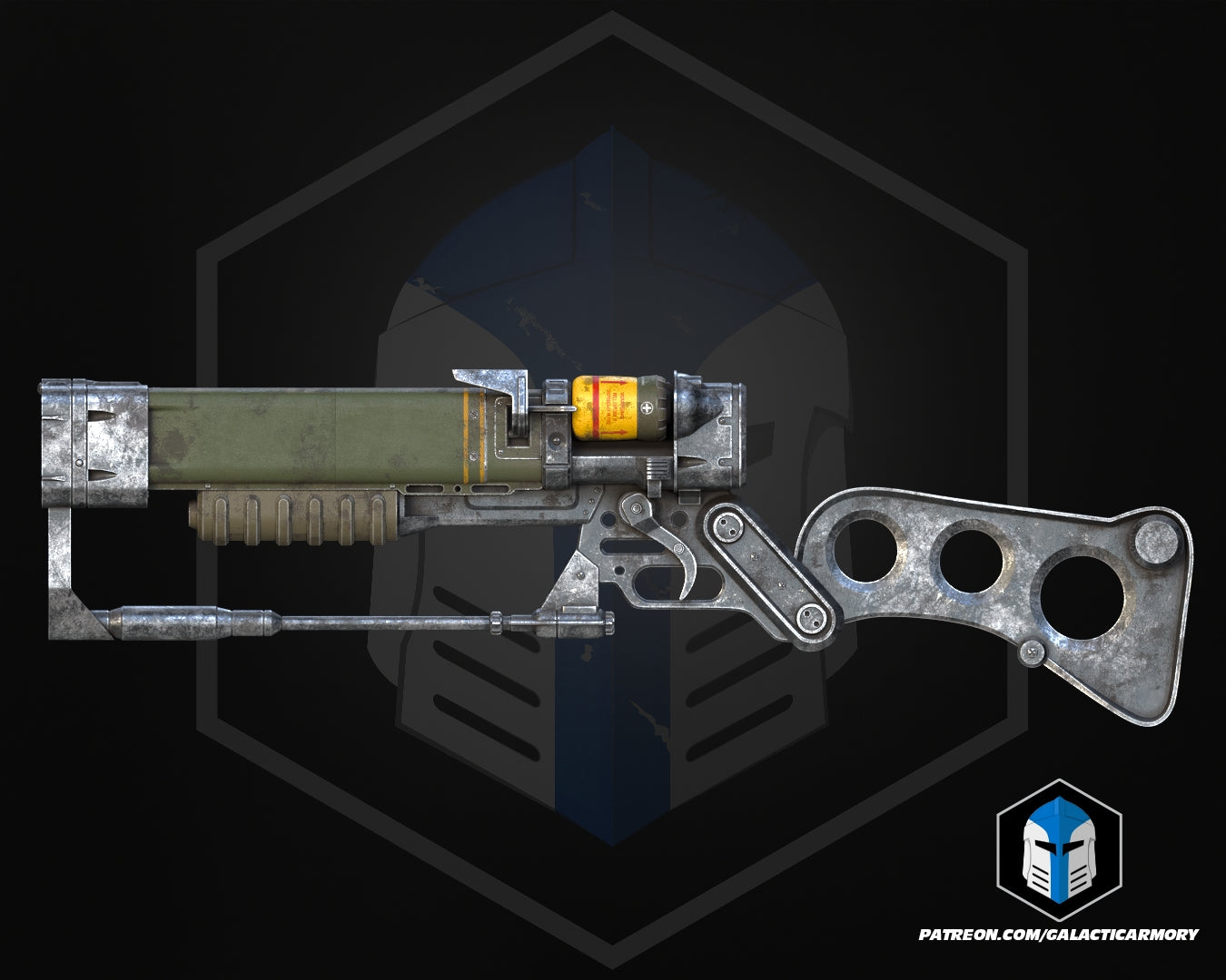 Combat Armor and Laser Rifle - 3D Print Files