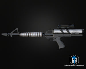 Captain Enoch Night Trooper Helm - 3D-Druckdateien 