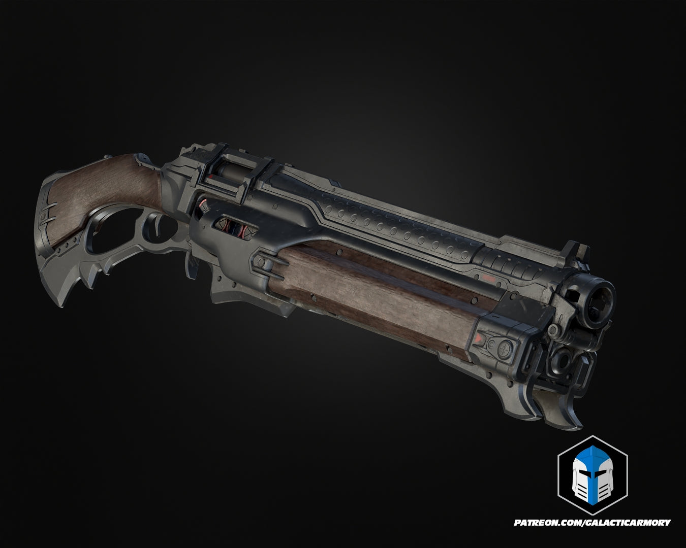 Dark Ages Combat Shotgun - 3D Print Files