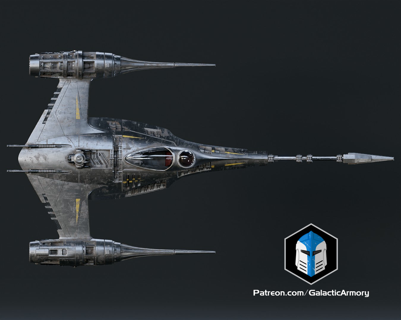 Mando's N-1 Starfighter - 3D Print Files