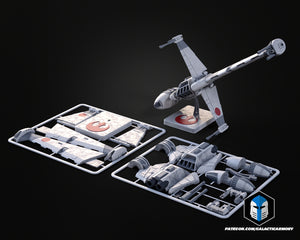 B-Wing Vehicle Kit Card - 3D Print Files