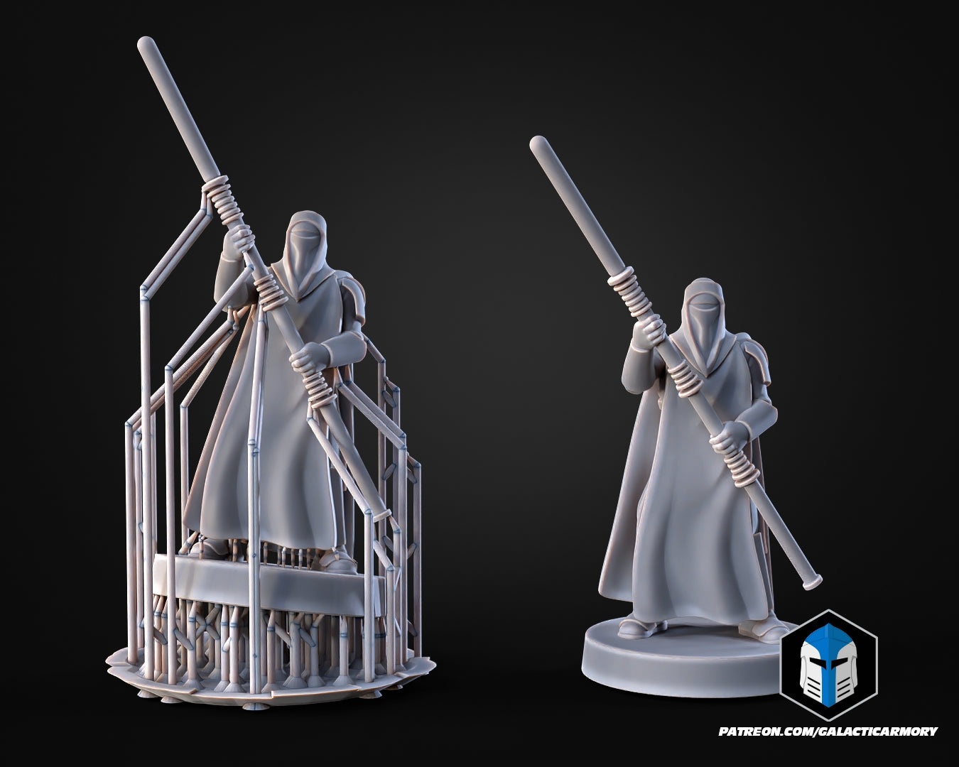 1:48 Scale Royal Guard Miniatures - 3D Print Files
