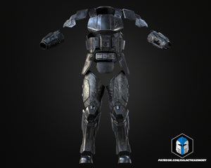 Helldivers 2 - A-9 Helljumper Helmet and Armor - 3D Print Files