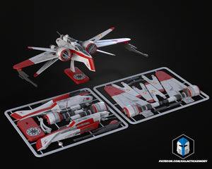 Clone Wars Arquitens Schiff - 3D-Druckdateien