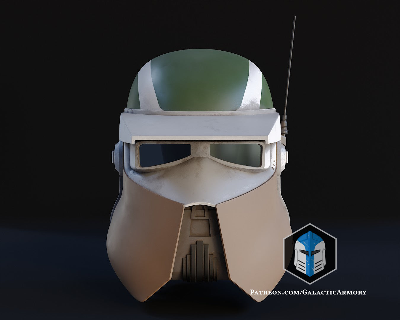 AT-RT Driver Clone Trooper Helmet - 3D Print Files – Galactic Armory AT-RT Driver Clone Trooper Helmet - 3D Print Files – Galactic Armory