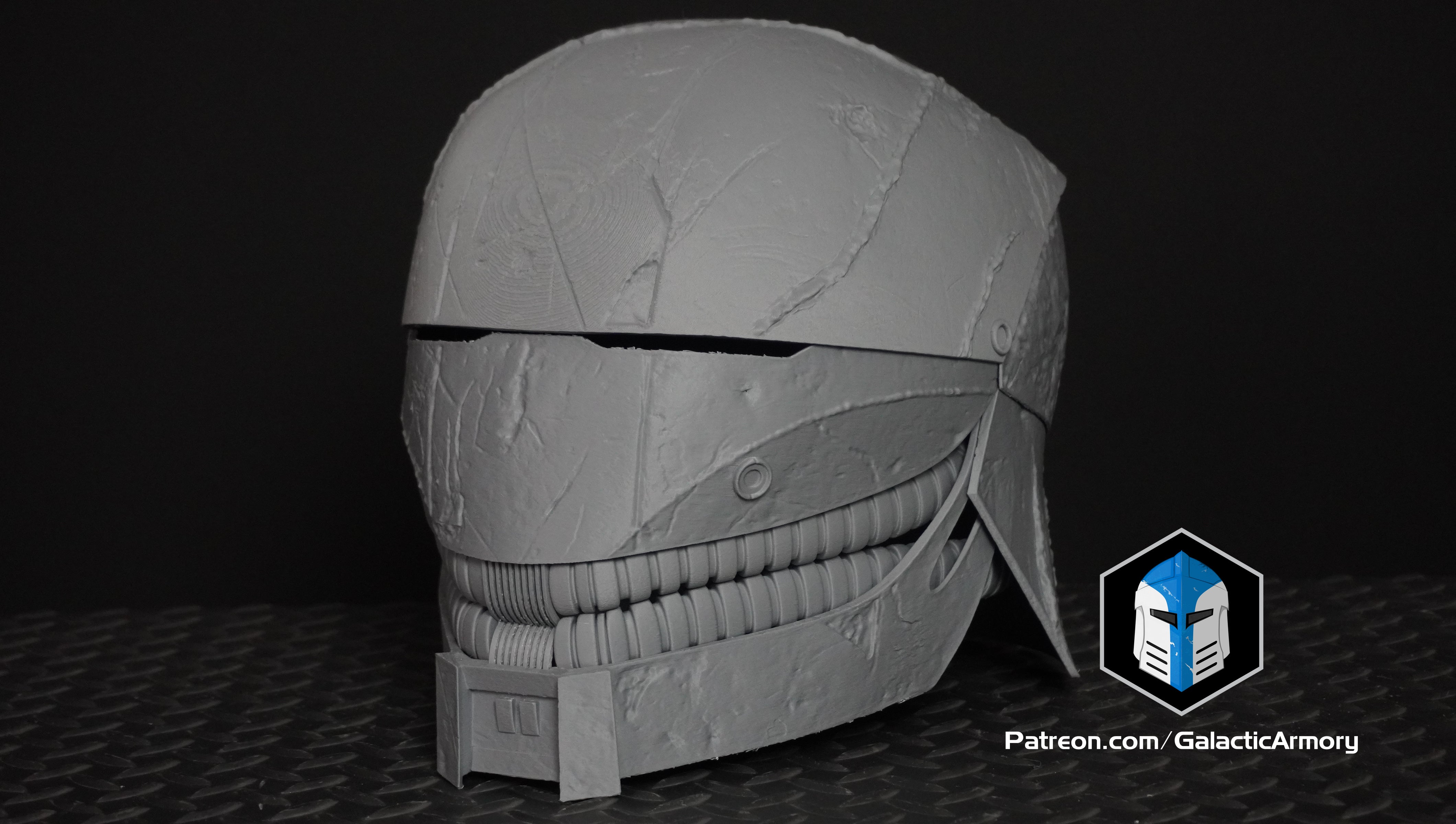 The Acolyte Stranger Helmet - DIY – Galactic Armory