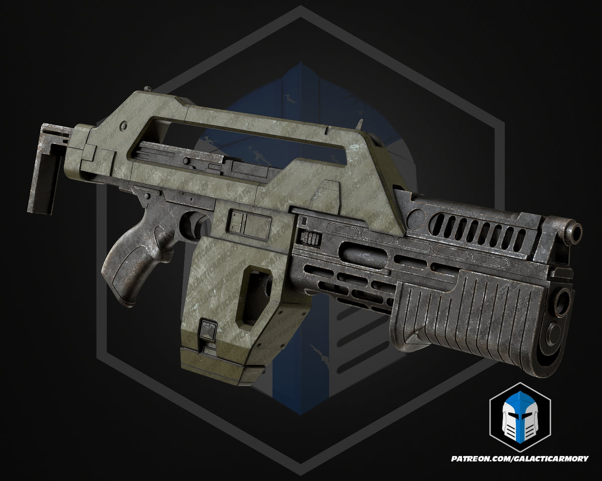 Aliens Ripley Rifle Aliens M41A Pulse Rifle - 3D Print Files – Galactic Armory