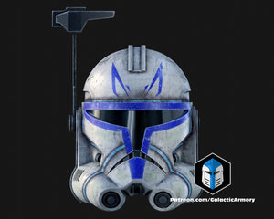 Animierter Captain Rex Helm - 3D Druckdateien