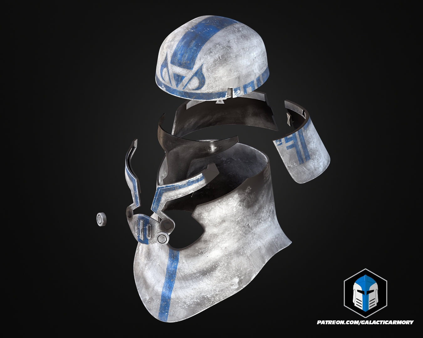 Animated Cold Assault Trooper Helmet and Armor - 3D Print Files