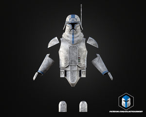 Animated Cold Assault Trooper Helmet and Armor - 3D Print Files