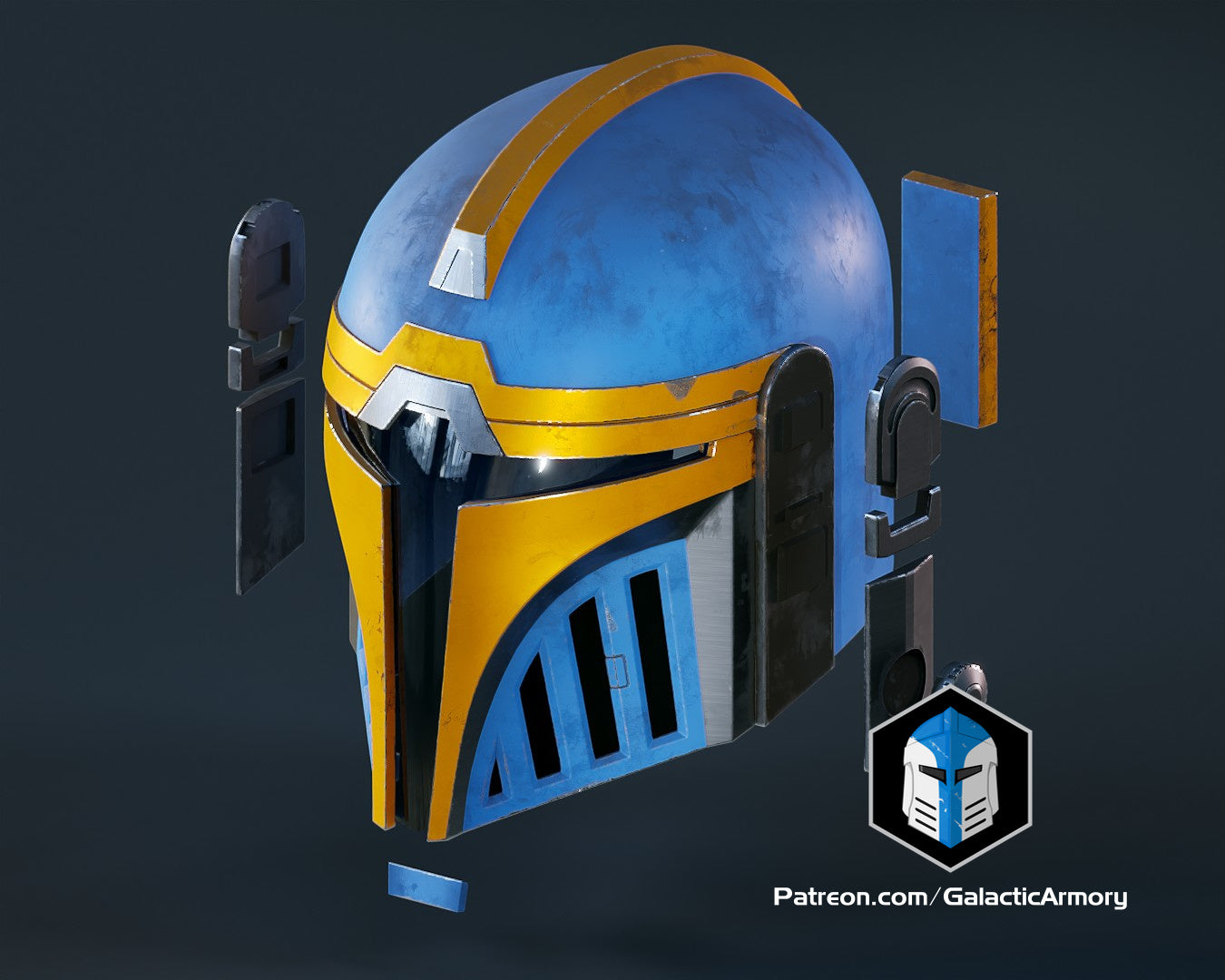 Aran Tal Mandalorian Helm - 3D-Druckdateien